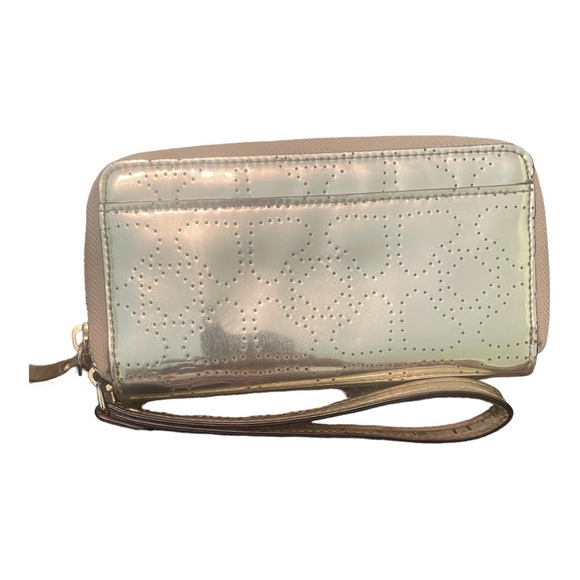 ♠️ Kate Spade Metro Spade Jazzy Gold Sparkle Wristlet - Picture 5 of 5